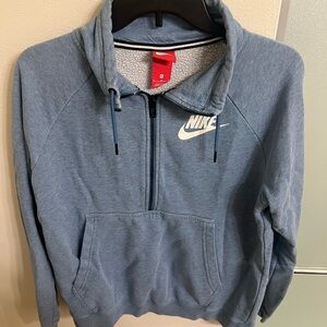 Nike Light Blue Pullover with White Logo